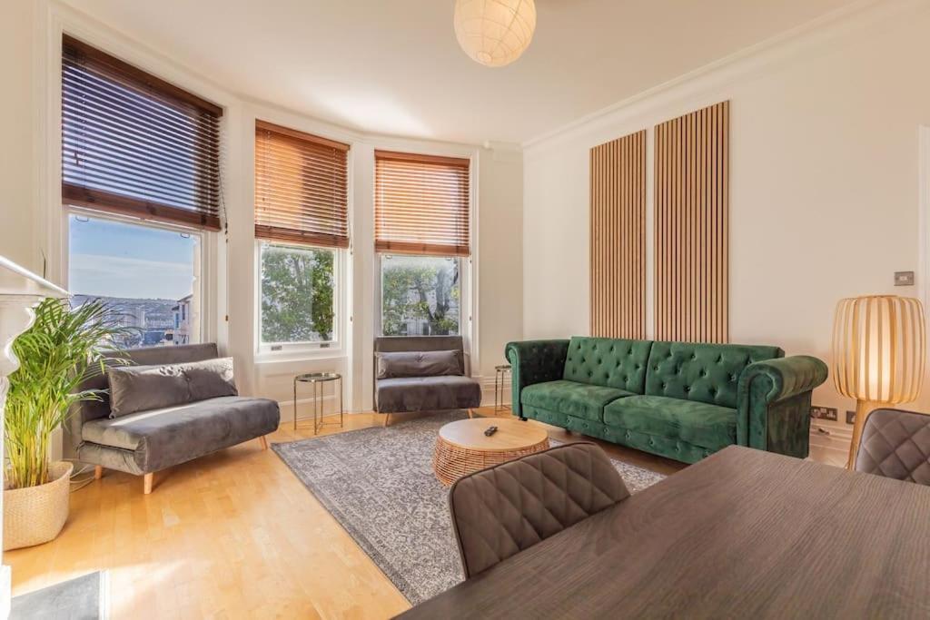Victorian Flat Close To Station With Large Garden Appartement Hove Buitenkant foto