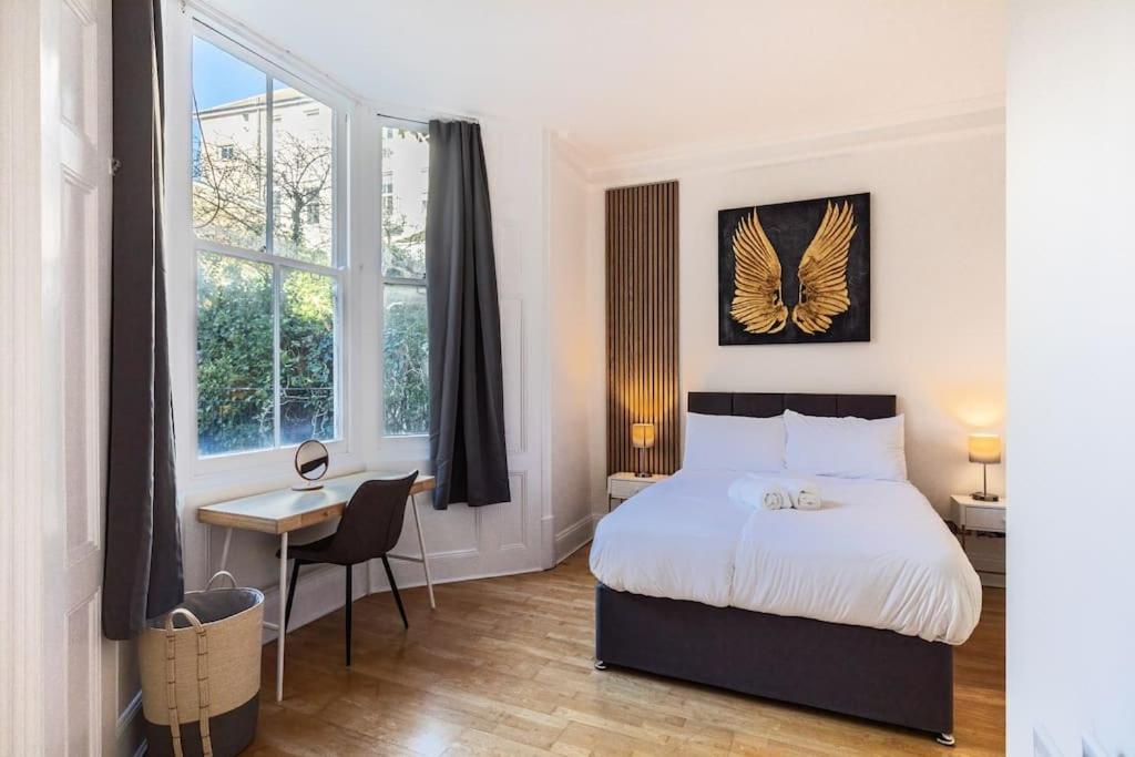 Victorian Flat Close To Station With Large Garden Appartement Hove Buitenkant foto