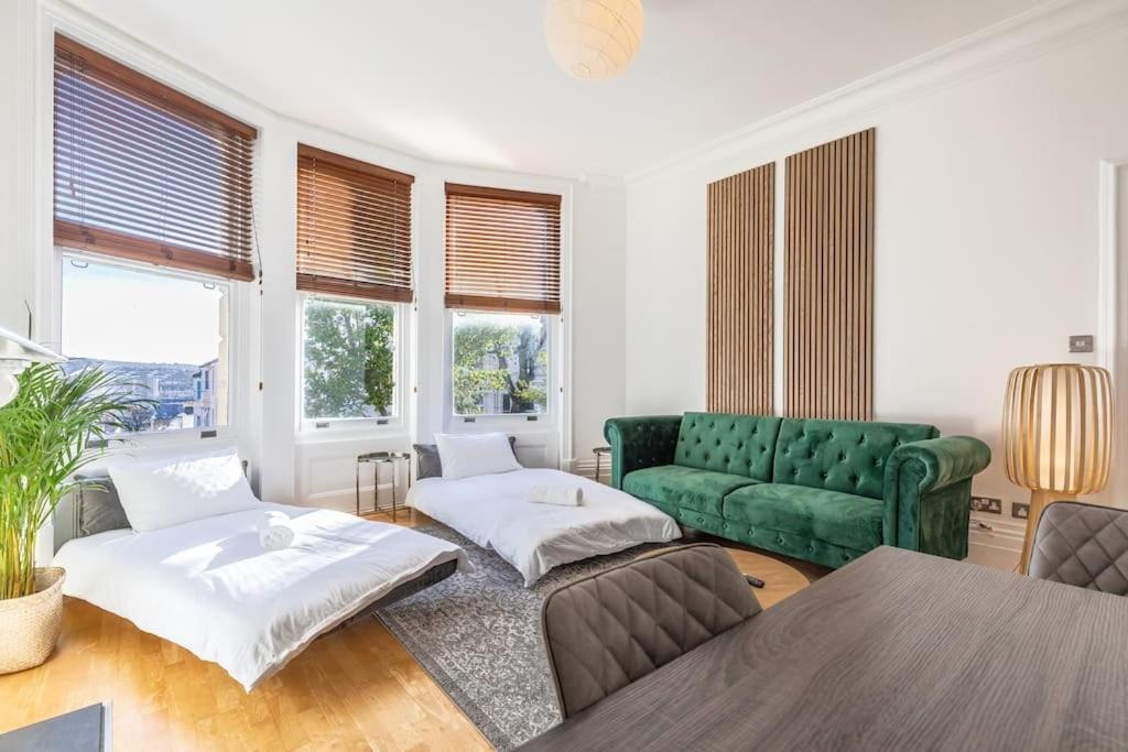 Victorian Flat Close To Station With Large Garden Appartement Hove Buitenkant foto